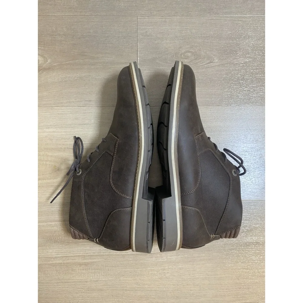 Rye by Hawker Rye Men's‎ Boots Brown Lace Up Chukka Boots US 10